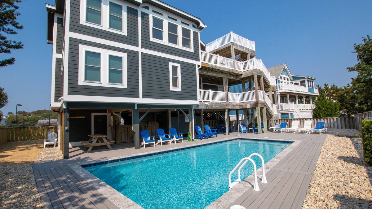 Corolla Light House | Oceanside, Close to Community Amenities, Private Pool, 600 ft to Beach Access, 216, Beach Ball