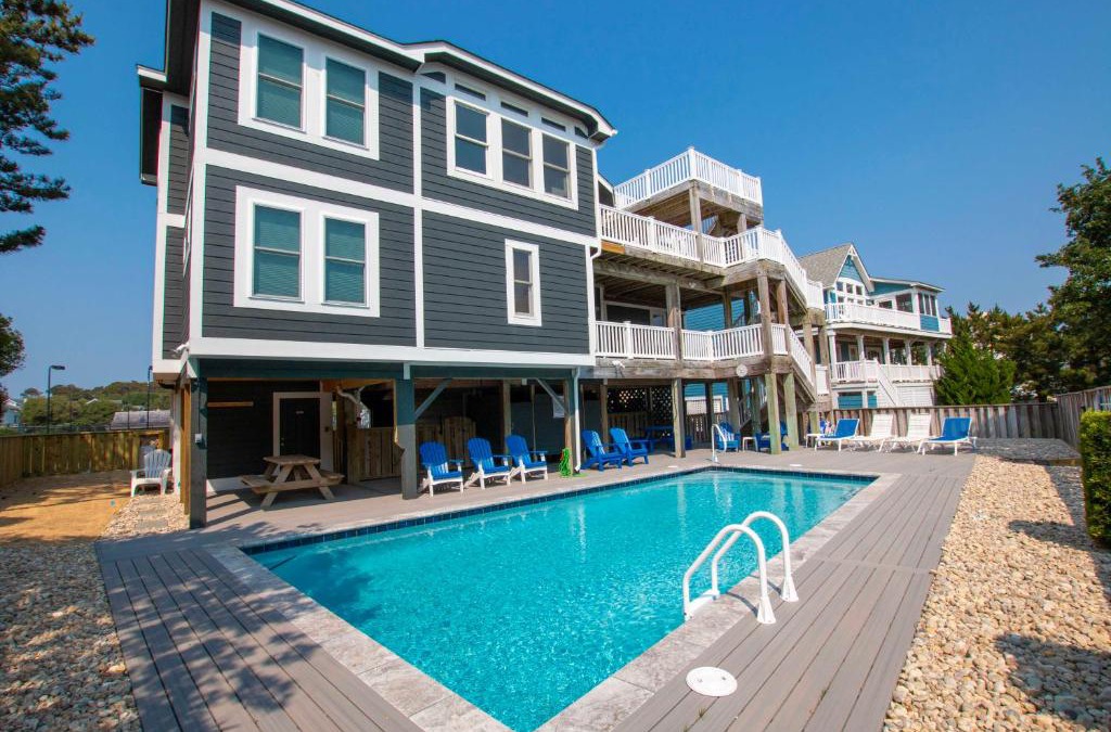 Corolla Light House | Oceanside, Close to Community Amenities, Private Pool, 600 ft to Beach Access, 216, Beach Ball