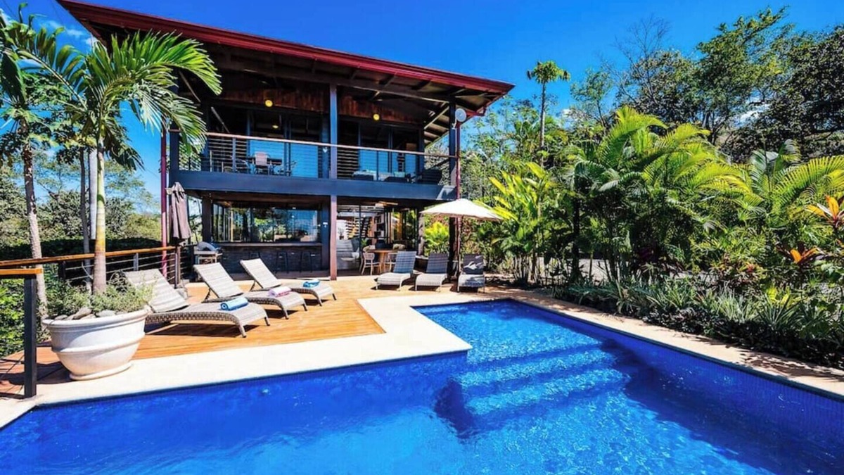 Tamarindo House | ☀ Oceanview and Private Pool ⛱ 8 mins to Downtown
