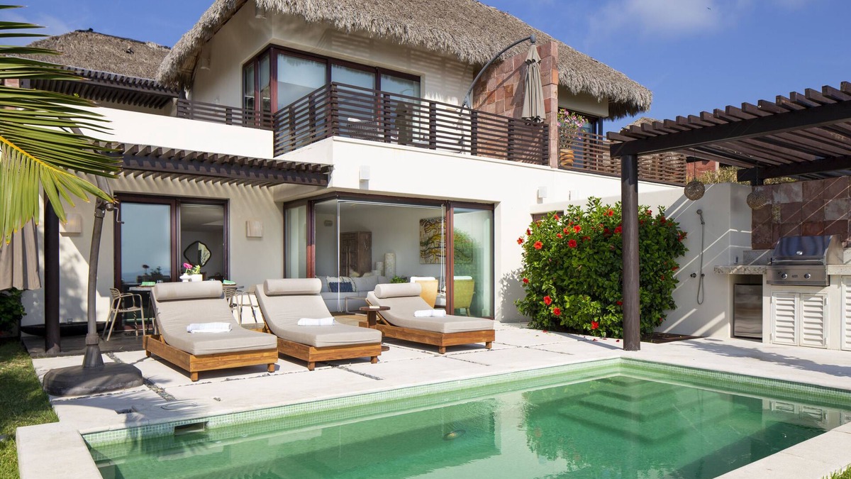 Punta de Mita House | Oceanview luxury villa at Porta Fortuna, Punta Mita - golf cart, pool & jacuzzi