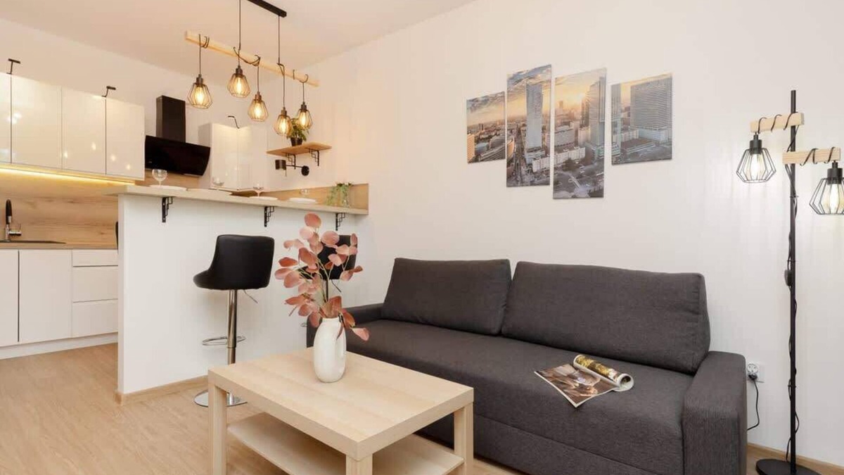 Bielany Apartment | Oczapowskiego 2 | Comfortable Apartment | Washing machine