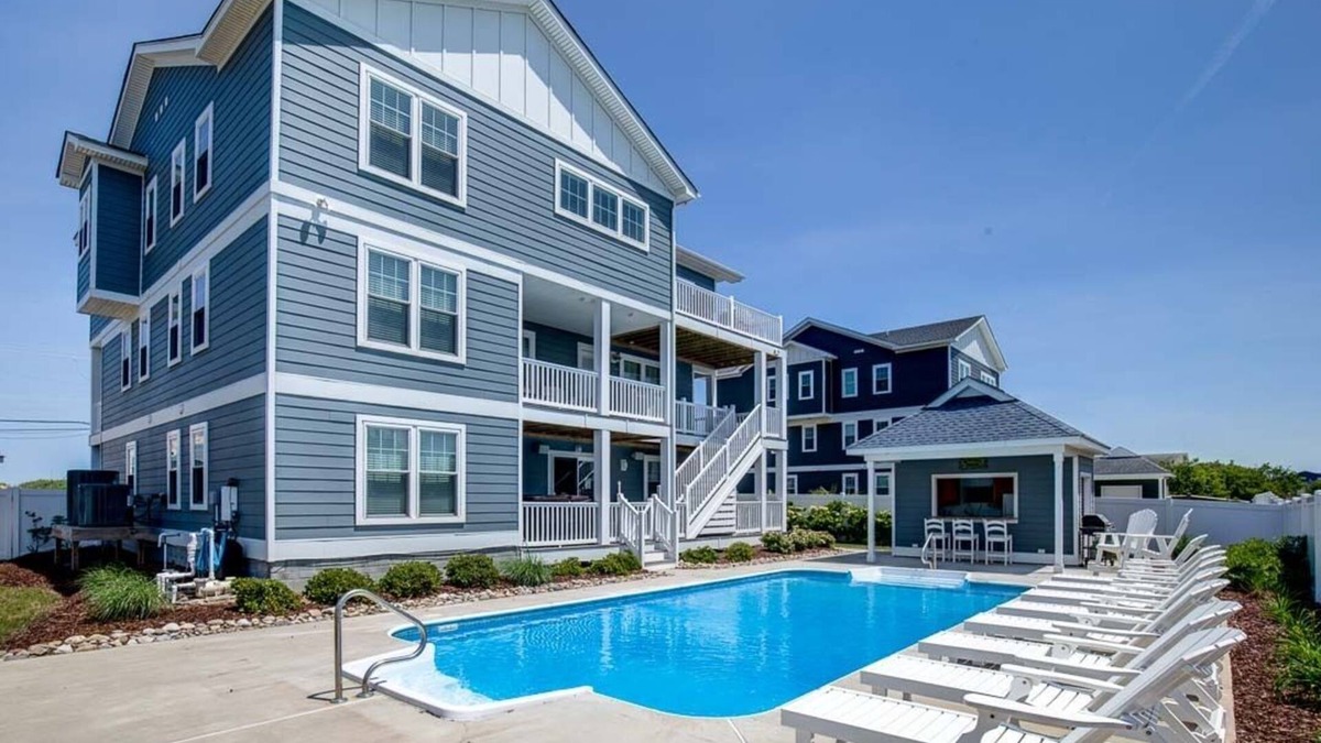 Sandbridge House | Oh The Places You'll Go | 56 ft from the beach | Private Pool, Hot Tub