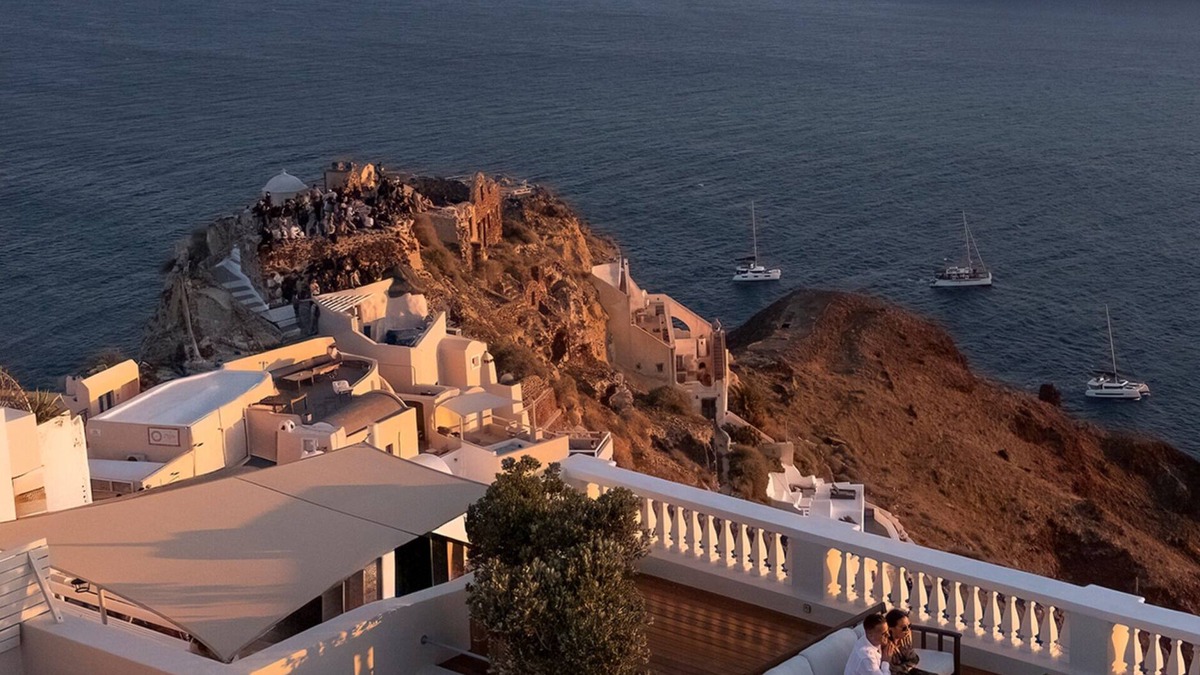 Oia Villa | Oia Mansion 4 Bedroom Villa With Panoramic Sunset View