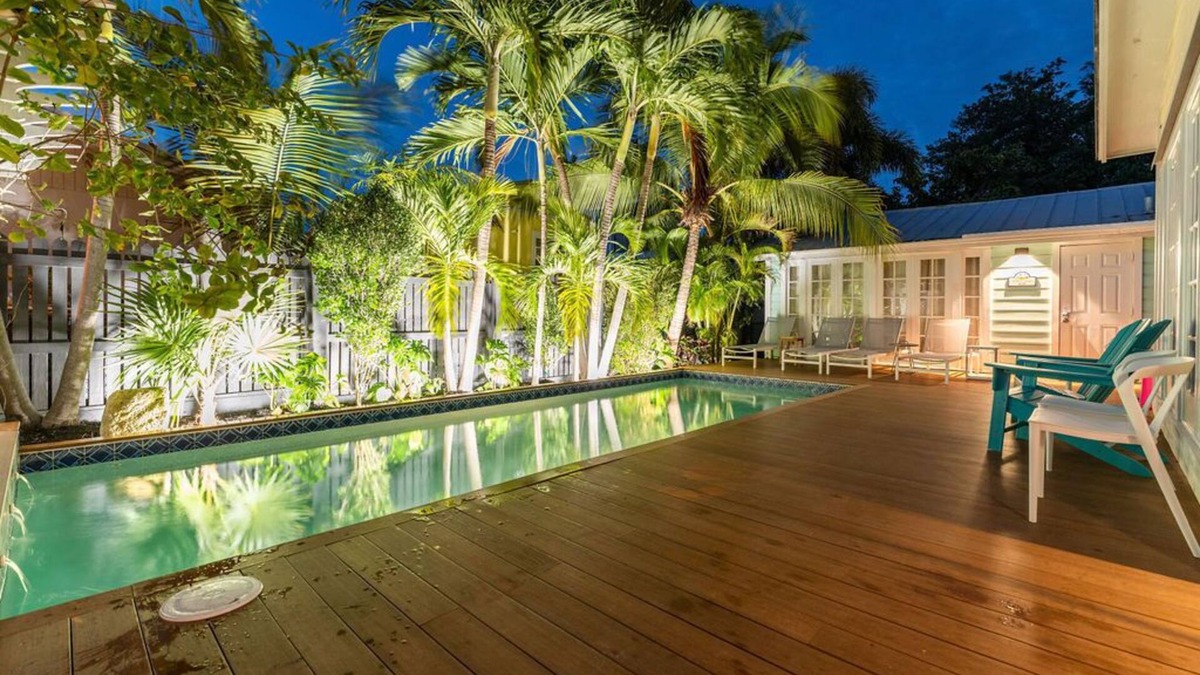 Old Town Cottage | Old Town Key West Compound with Pool, Parking and Privacy One Block Off Duval!