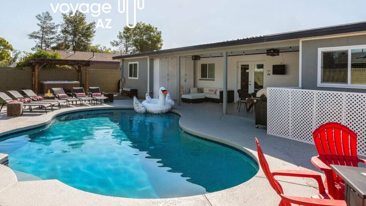 Peaceful Valley House | Old Town Scottsdale Gem Heated Pool Hot Tub