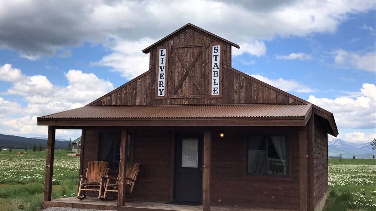 Island Park Cabin | Old West Escapes, Livery Stable