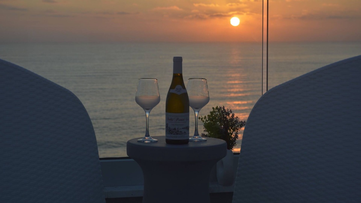 Kissonerga House | Olymp Luxury House - Beachfront House with Amazing Sea Views and a Private Pool.