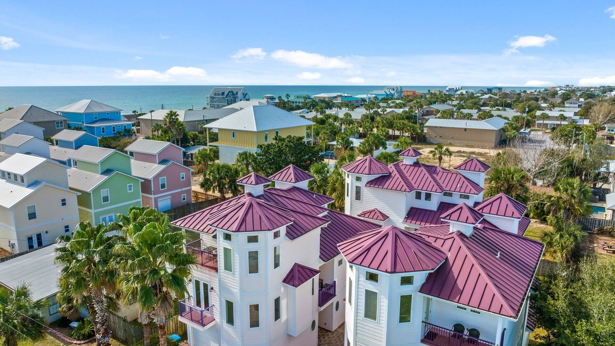 West Panama City Beach Villa | "On Beach Time" Luxury Villa just steps to the beach
