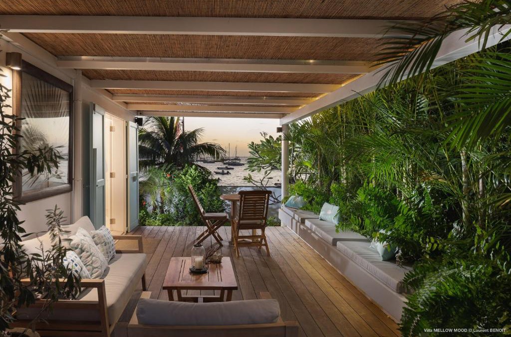 Corossol House | On the Beach , in Saint Barth. Mellow Mood Villa