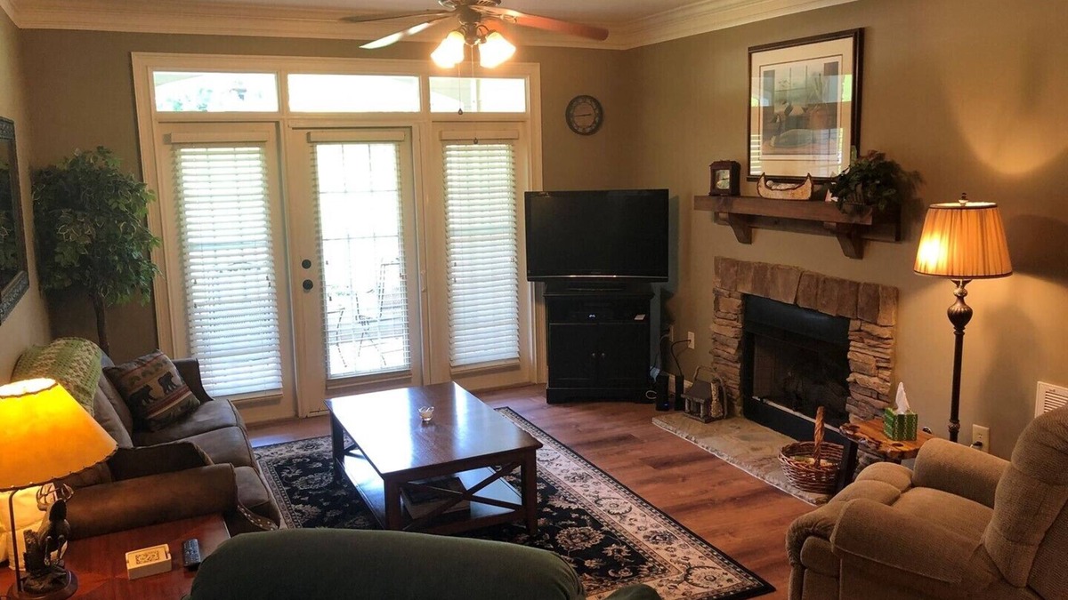 Maggie Valley Condo | On the Green - 2 bedroom/2 bath condo overlooking the 9th green.