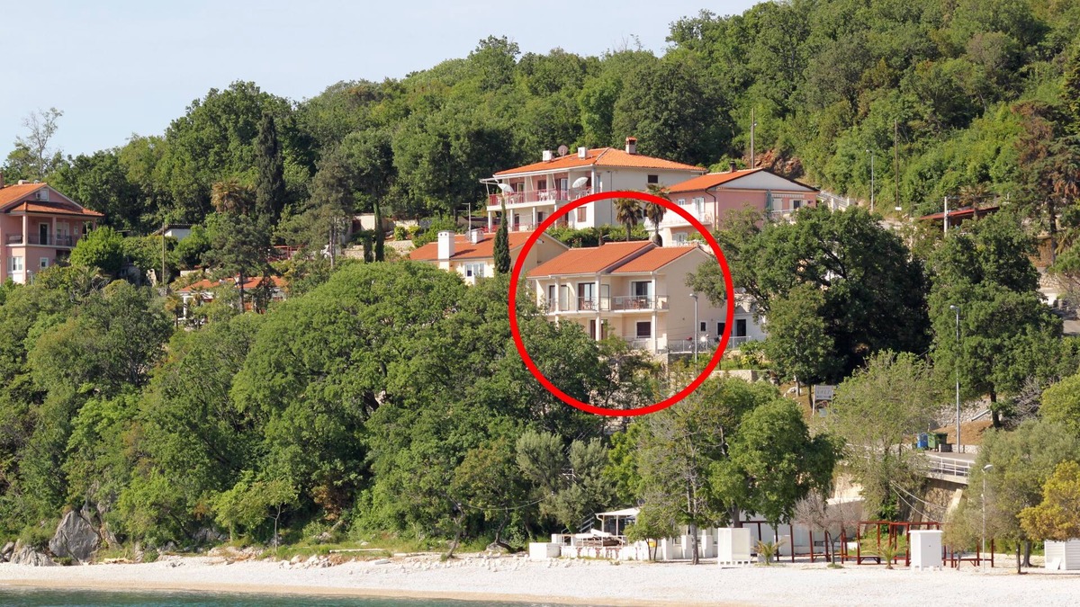 Medveja Apartment | One bedroom apartment near beach Medveja, Opatija (A-3430-c)