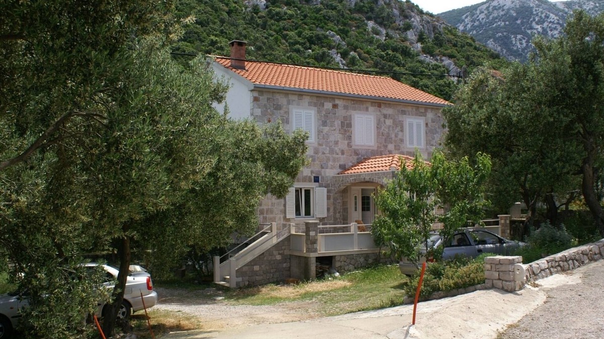Duba Peljeska Apartment | One bedroom apartment with balcony and sea view Duba Pelješka, Pelješac (A-4534-b)