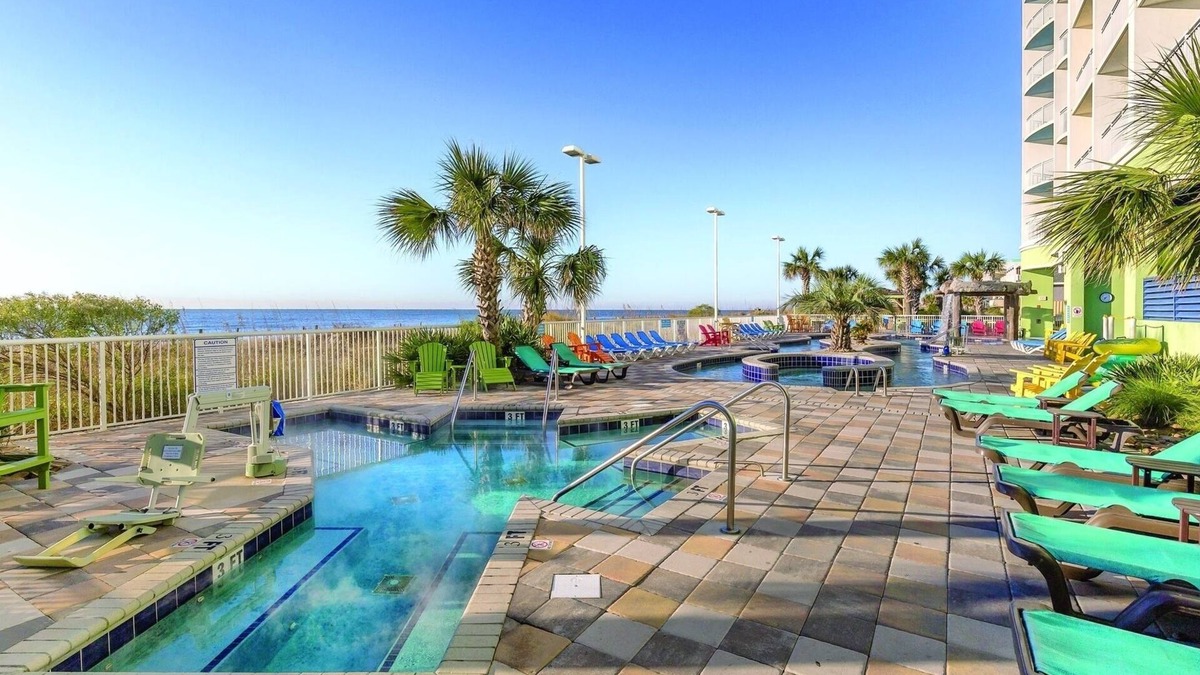 Cherry Grove Beach Resort | One Bedroom, Ocean Front, Luxury Condo, Myrtle Beach, SC (1893591)