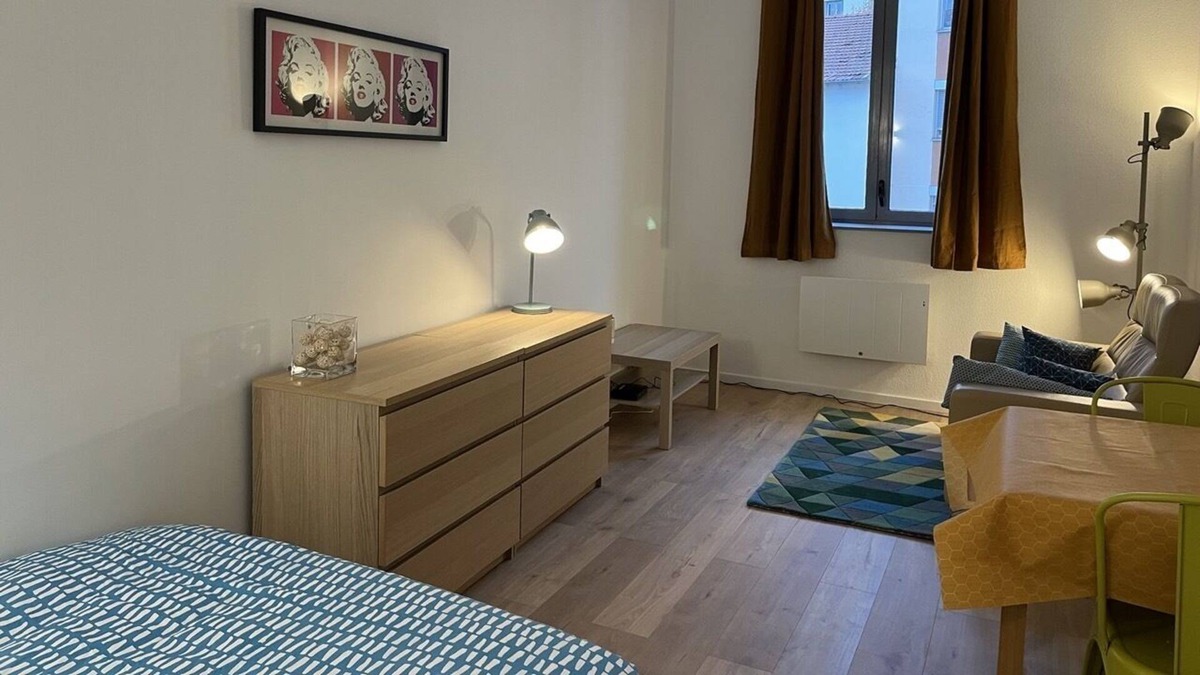 Charmettes - Bellecombe Apartment | One room bedroom renovated and equipped near metro, parc and shops