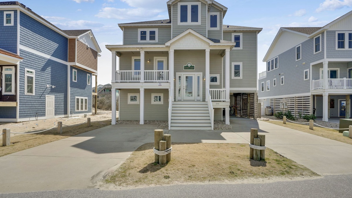 Ocean Sands House | Only 70 Steps to beach access! Elevator! Heated Pool! Pets, Pool Table, Hot tub