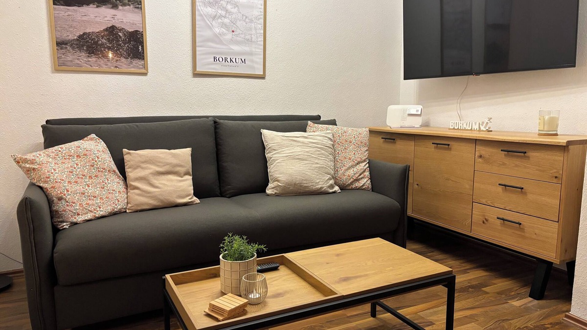 Borkum Apartment | Only a few meters to the beach, dogs are welcome
