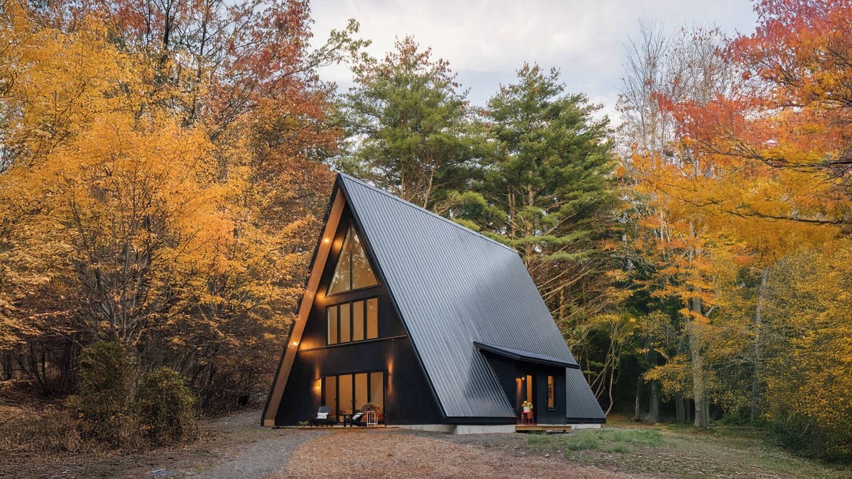 Round Top Cabin | Onyx A Frame - Secluded Mountain Escape