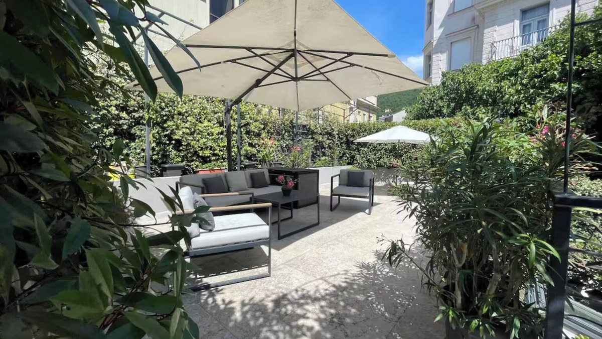 Opatija House | Opatija Rooftop Garden Oasis by the Beach ArtSpace
