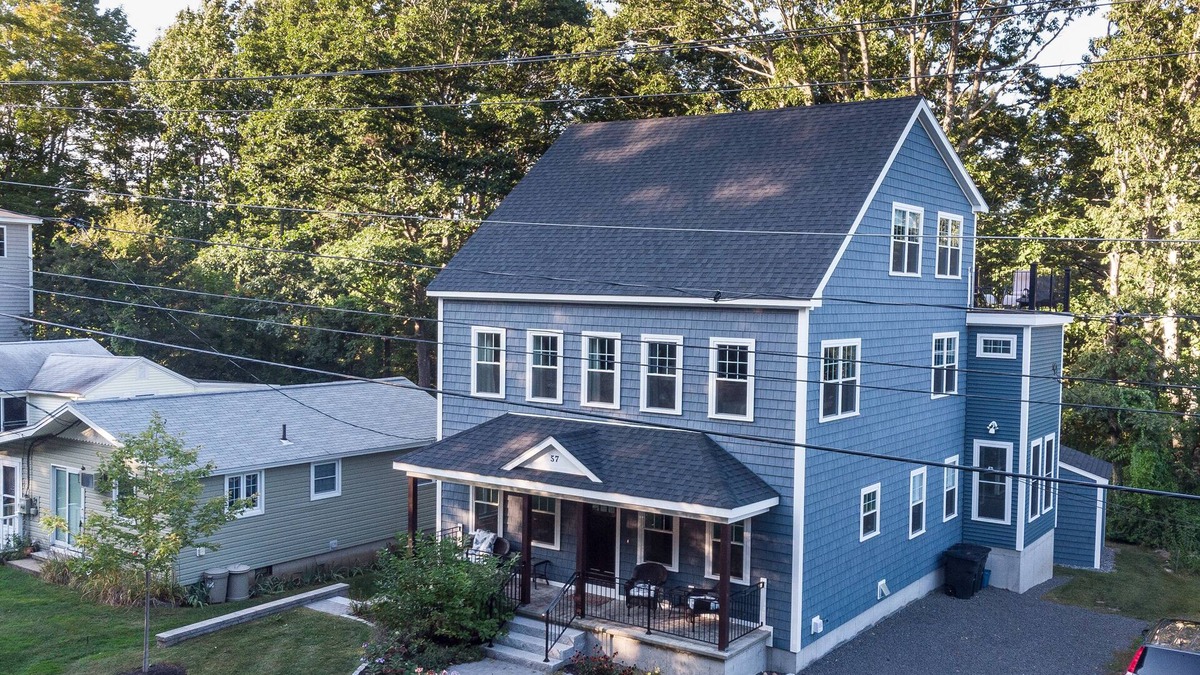 York Beach House | OPEN FLOOR PLAN-SPA LIKE MASTER BATH Ping pong anyone? Basement playroom! 5 STAR
