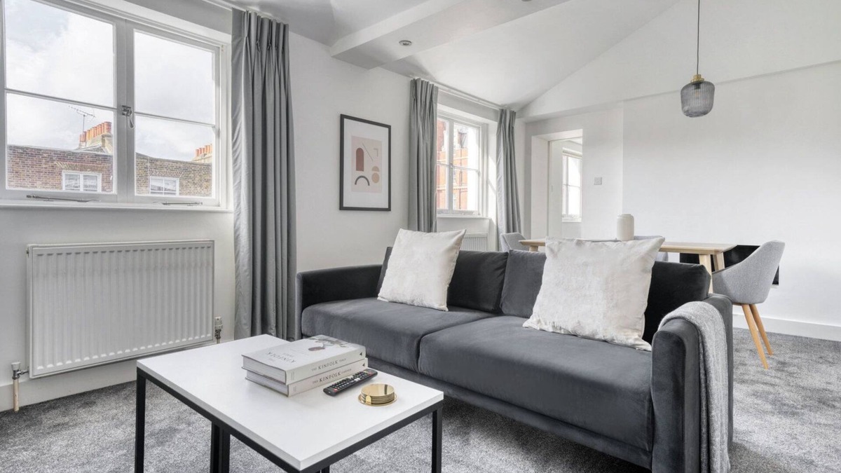 Bryanston and Dorset Square Apartment | Open Plan Marylebone 3BR, walk to Oxford St, by Blueground