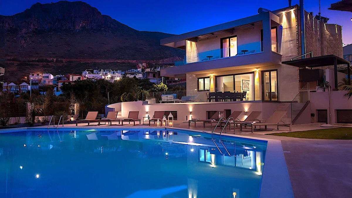 Piskopiano Villa | Orama Luxury Villa, 4 Bedrooms with Private Pool, Sleeps 8