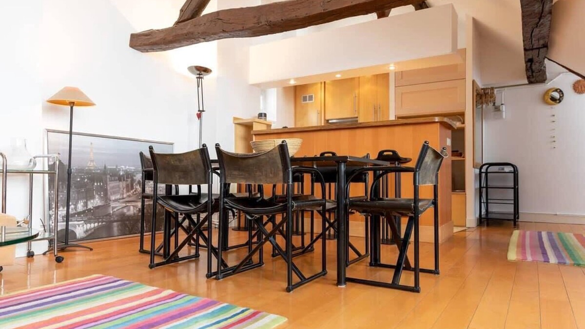 Quartier de la Place-Vendome Apartment | Orange Vendome - Bright 1-Bed Apt Near the Louvre