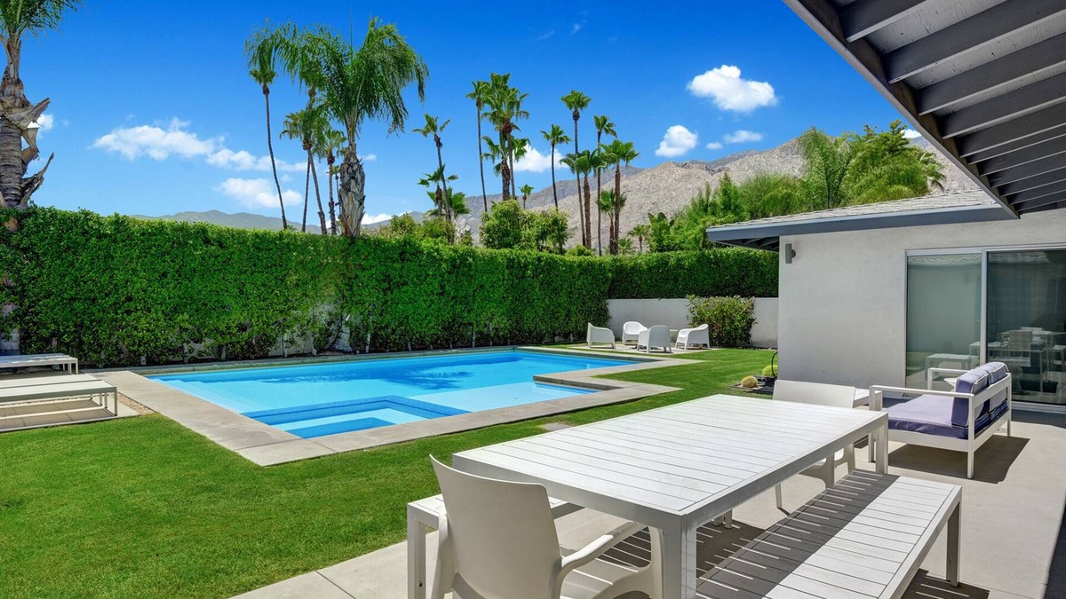 Tahquitz River Estates House | Orangetini Mid-Century Hollywood Regency Style Retreat - Last Minute Specials!