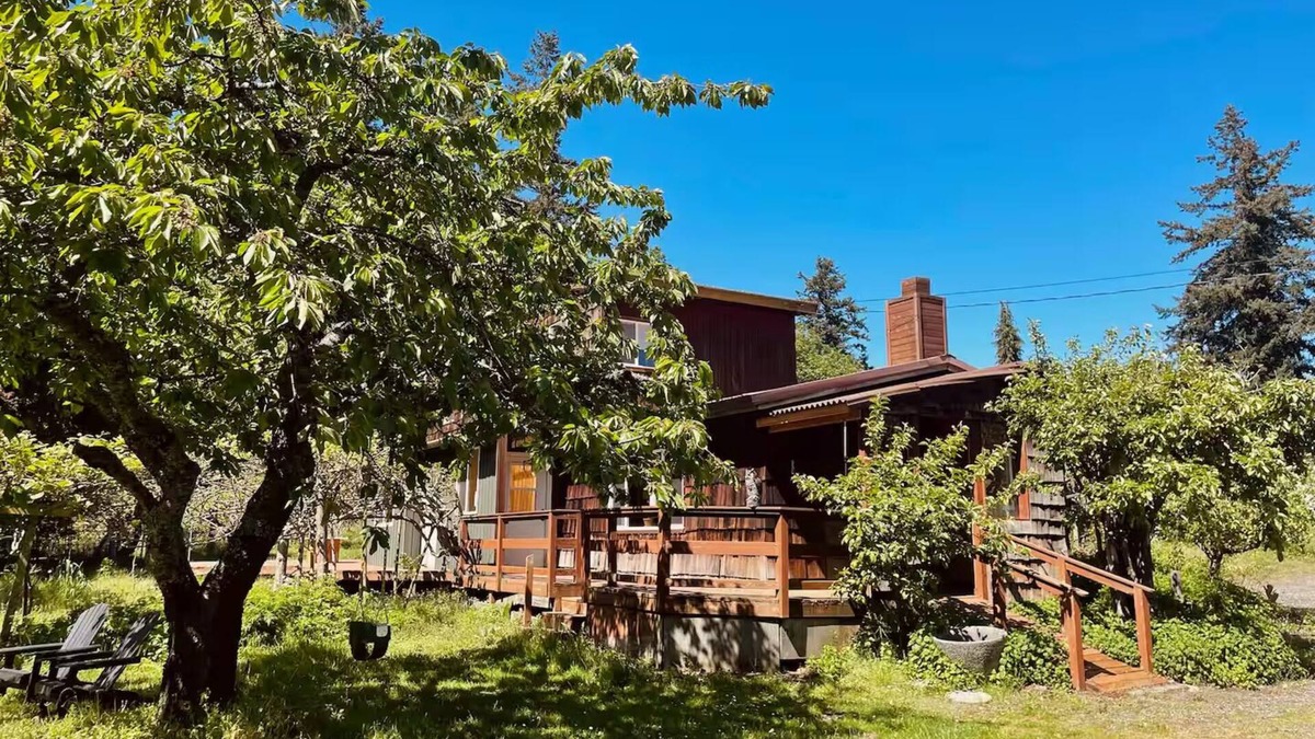 Camano Island Other | Orchard Farmhouse on Camano Island with WiFi/Ocean View/Fire Pit/Laundry