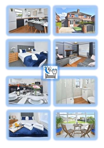 Crewe House | Orion House - sleeps 6, driveway, garden