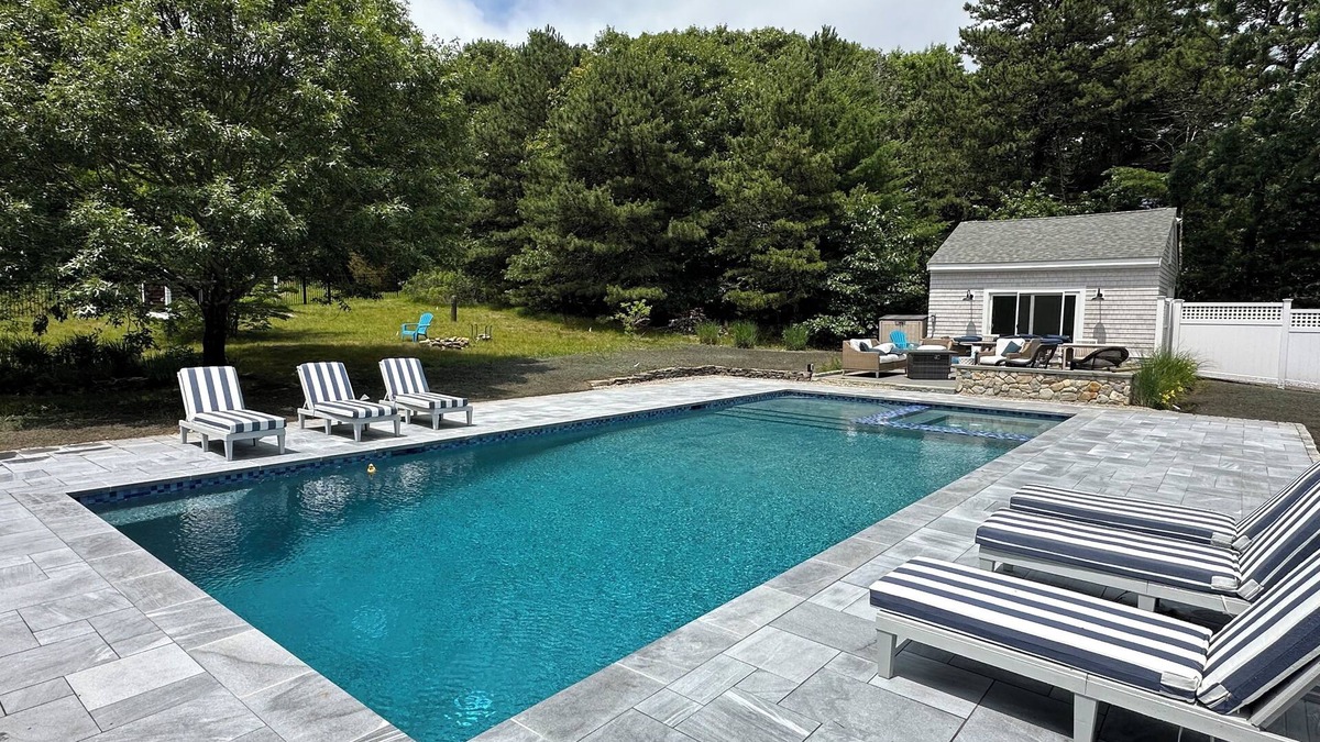 Osterville House | Osterville Village - New Pool Large Yard + Outdoor Entertaining Area