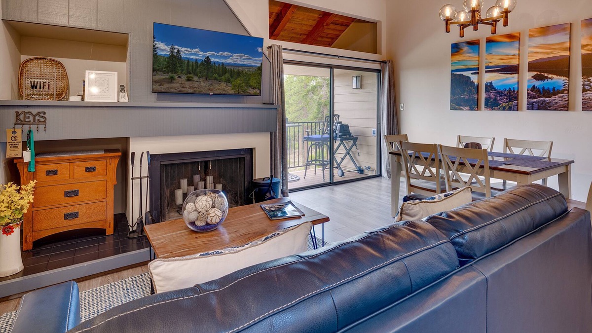 Carnelian Woods House | Our Blue Lake: 3 BR, 2 BA Townhouse in Carnelian Bay, Sleeps 10