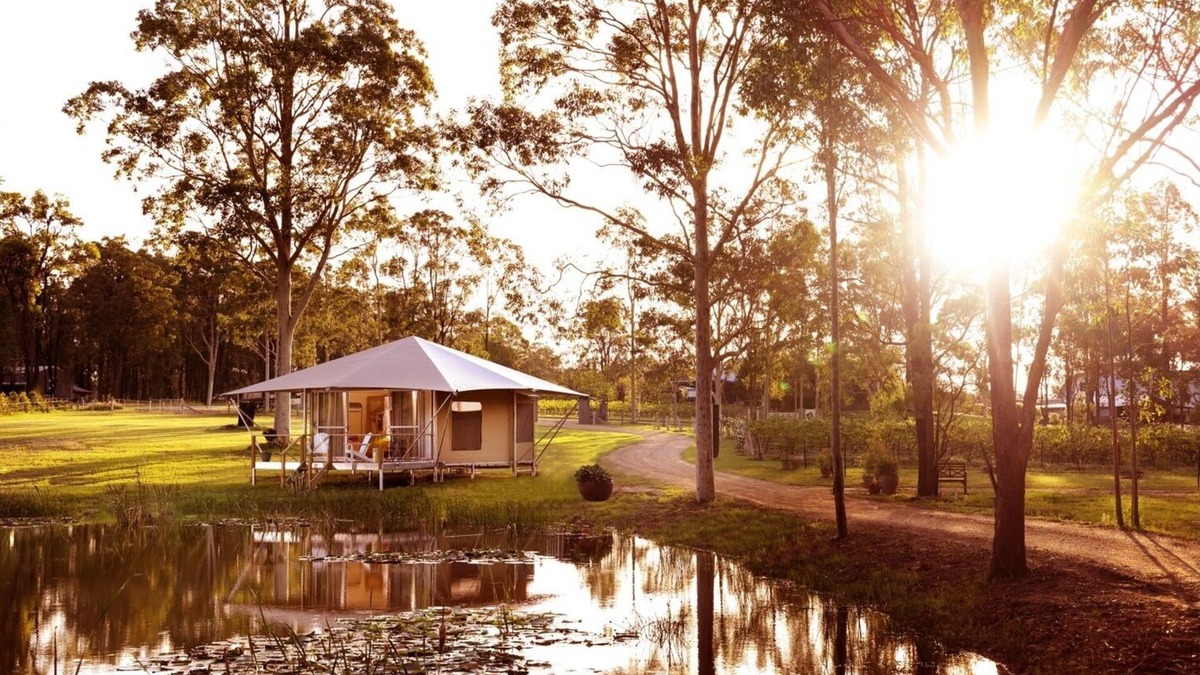 Pokolbin Cabin | Outback Glamping Tent - central location, close to venues