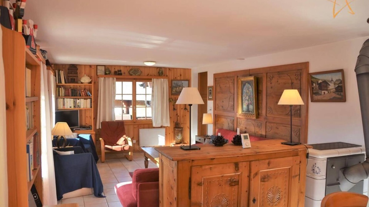 Saint-Luc Ski Chalet | Outside: 6-room chalet, located on the road to the old village, balcony crossing, for 10 people. -In