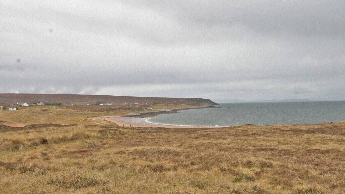 South Erradale Cottage | Overlooking the sweeping sandy bay of Opinan on the stunning west Highland coast .