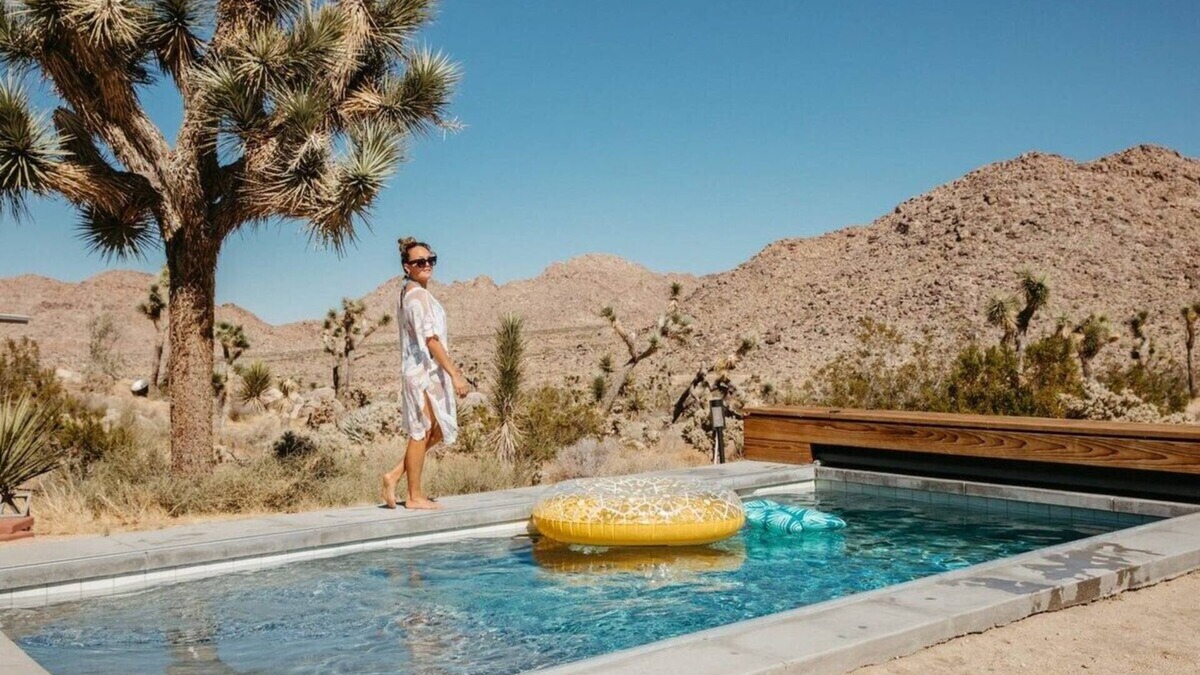 Joshua Tree Highlands House | Owl & Hare 4 Bedroom w. Pool Spa @ Park Entrance