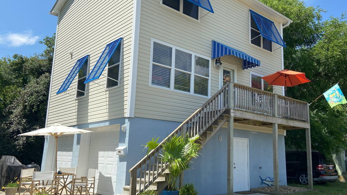 Morehead City House | Oyster Shack by the Bay/4 minutes to Morehead City Waterfront/Big Rock Landing