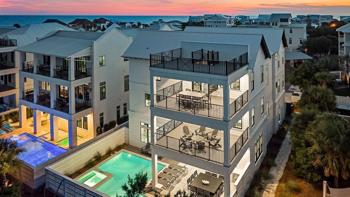 Inlet Beach House | Oz by The Sea|Easy Beach Access|Gulf Views|Private Pool|Golf Cart
