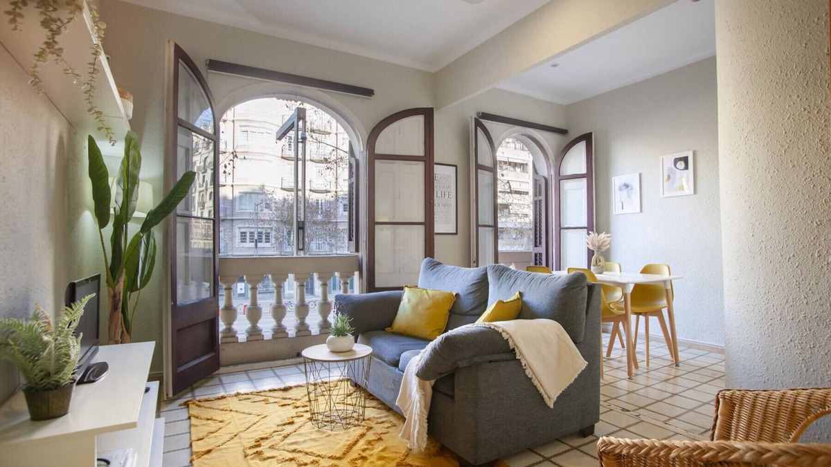 El Poble-sec Apartment | P1PAR1001 Chic 3 bedroom aparment in Paralel