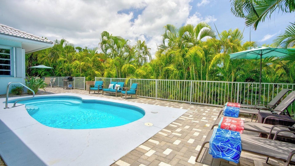 Coury House | P27 - Private Beach Access! Pool home with everything you need for an.
