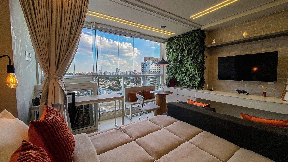 Vila Clementino Apartment | Palazzo Ibirapuera 21st Floor – Wi-Fi, AC, and Metro 5 Minutes Away