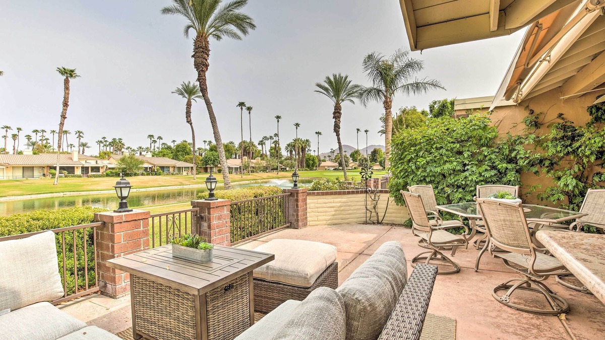 Palm Desert Condo | Palm Desert Escape w/Patio & Shared Pool!