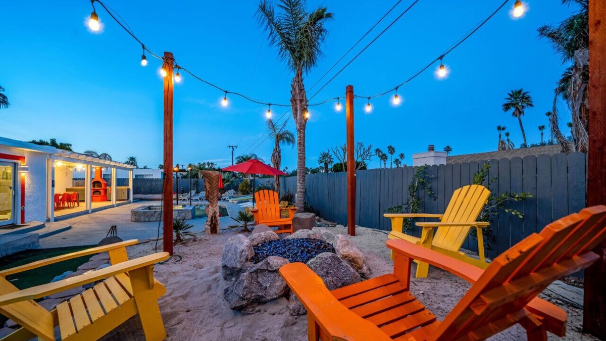 Racquet Club South House | Palm Haven: Heated Pool, Fire Pit, Pet-Friendly