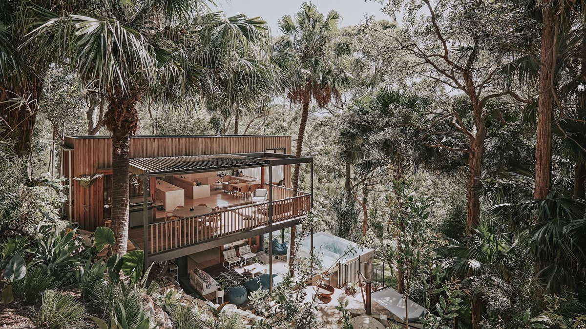 Church Point House | Palm Pavilion: architectural rainforest retreat