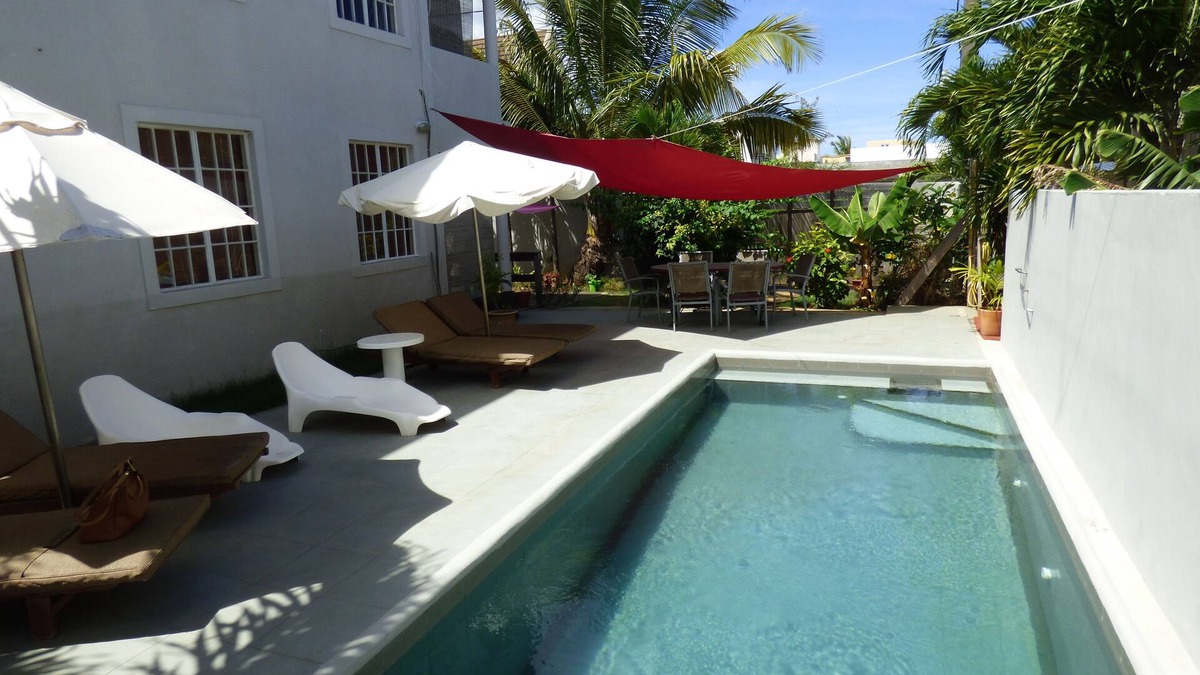 Trou aux Biches Apartment | Palm Villa apartment 3- pool - Trou aux Biches