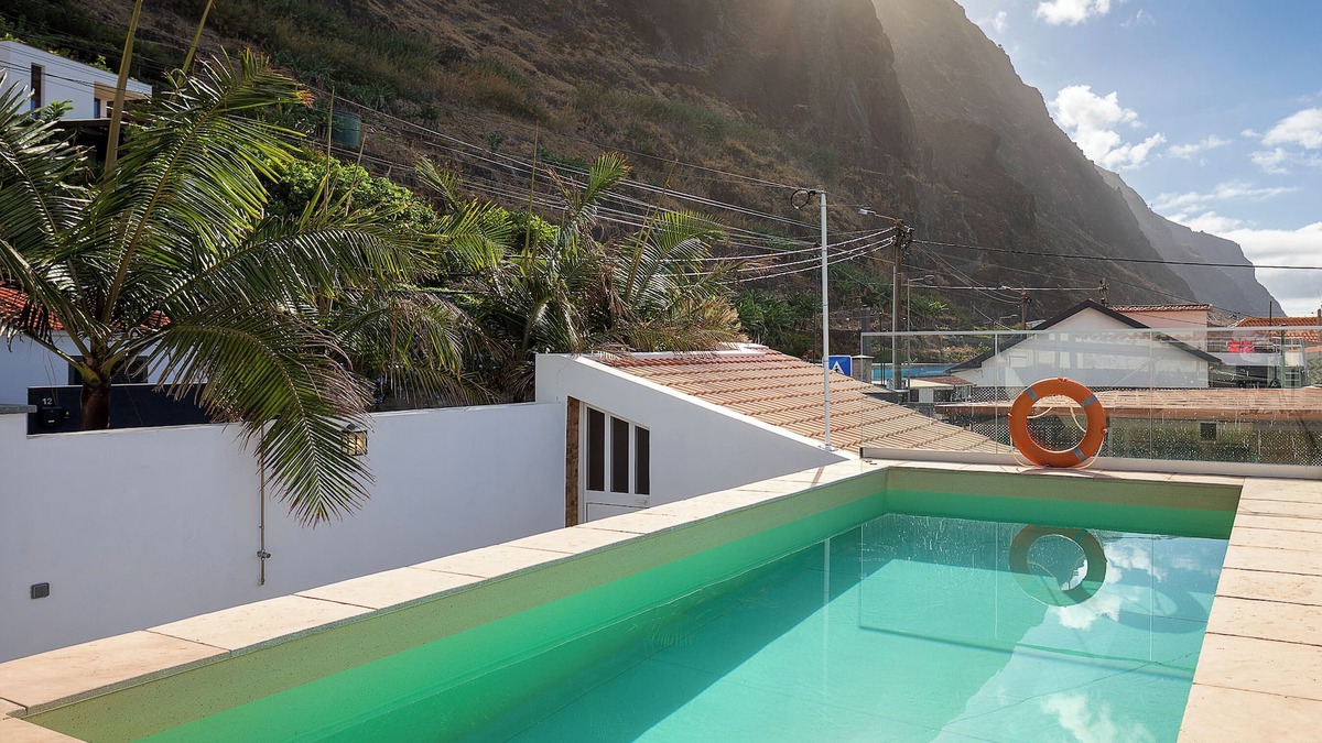 Prazeres Villa | Palm Villa - Family villa with large areas, swimming pool, privileged sea view