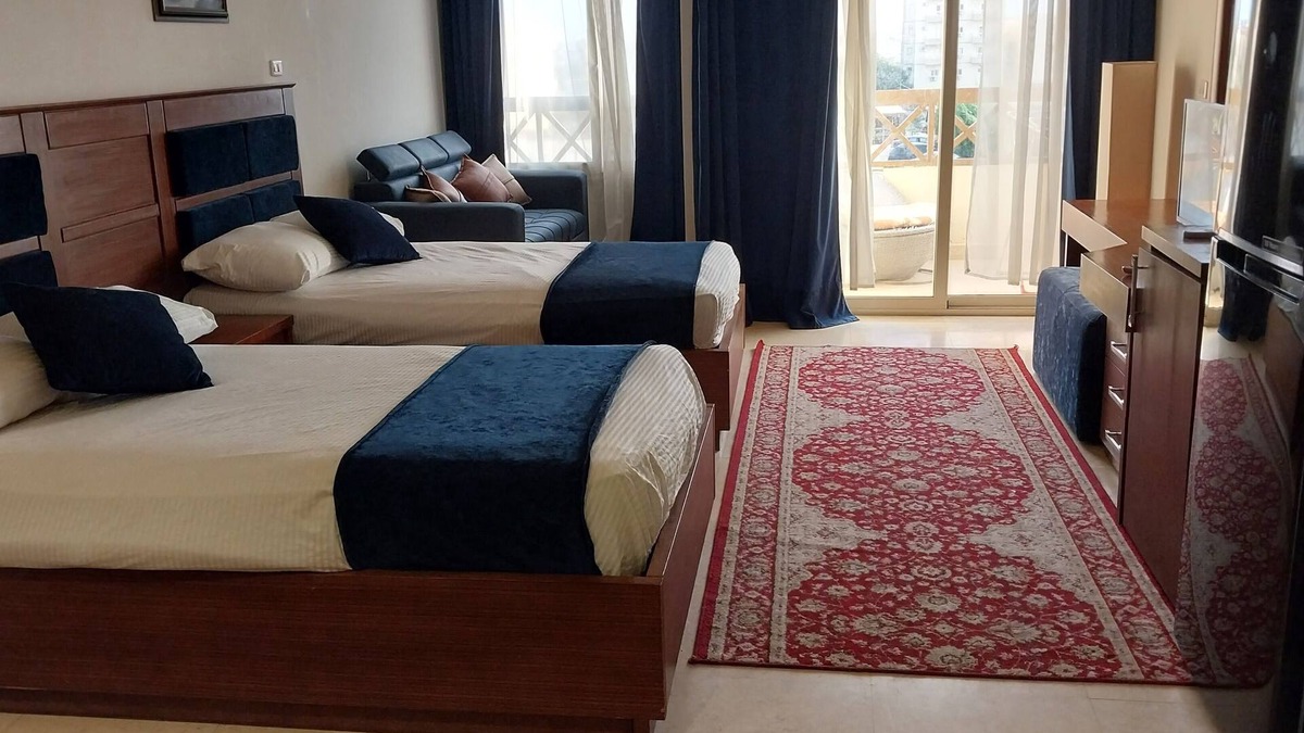 Al Ahyaa Ski Chalet | Palma Resort Hurghada Apartment with Private Beach
