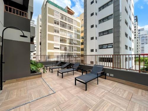 Jardins House | Pamplona condomínio e conforto, ao lado do metrô Trianon-Masp