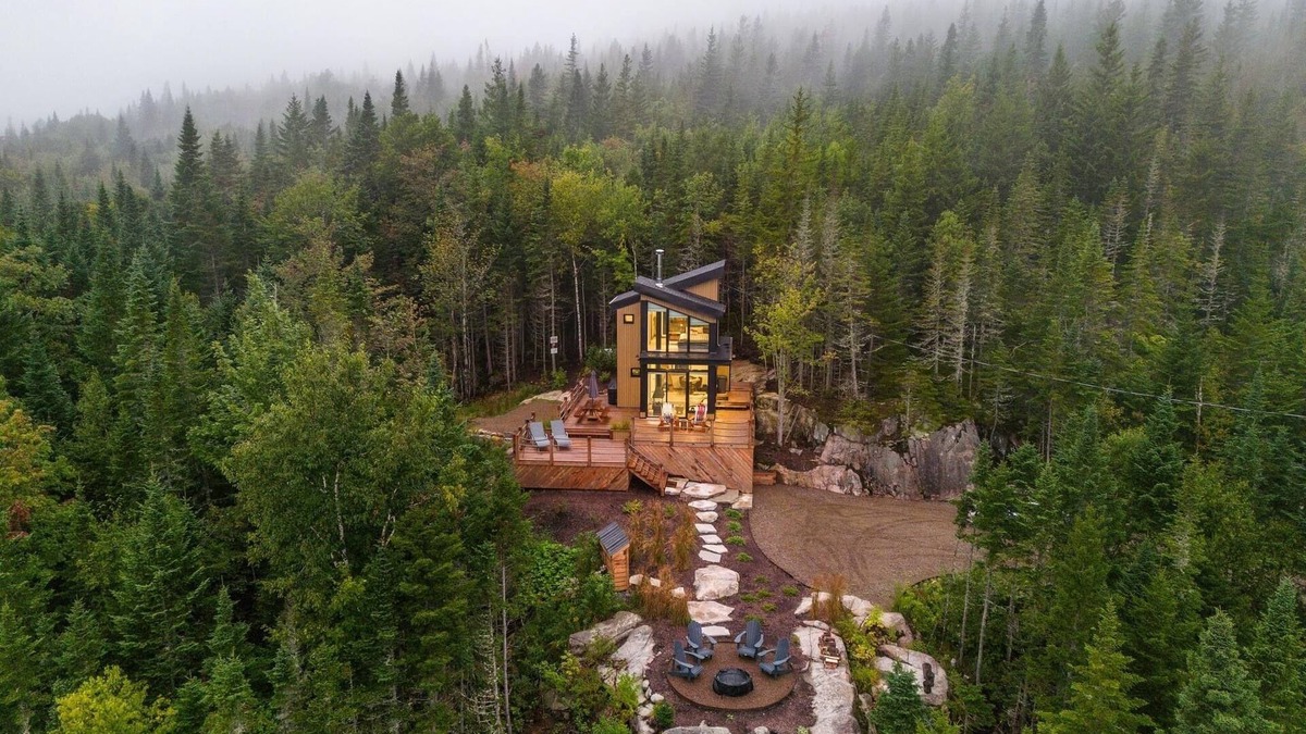 Lac Beauport Ski Chalet | Panörama: Mini house in nature