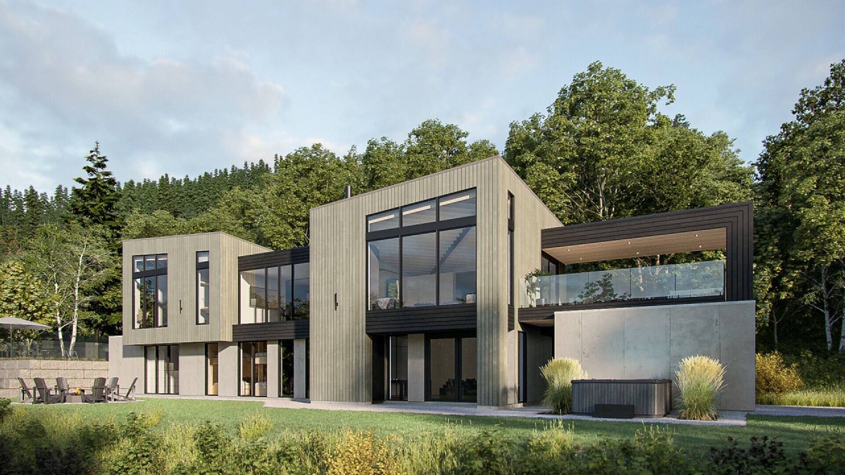 Les Eboulements Ski Chalet | PANORAMA CHARLEVOIX - Exceptional View, Pool & Spa