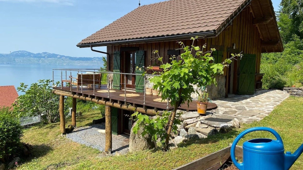 Meillerie Ski Chalet | Panoramic lake view chalet
